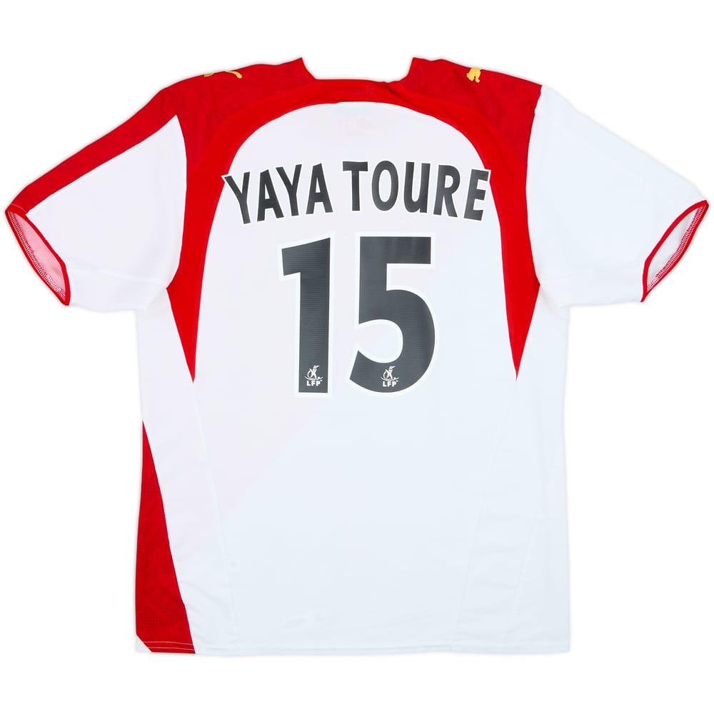 2006-07 Monaco Home Shirt Yaya Toure #15 - 7/10 - (M)