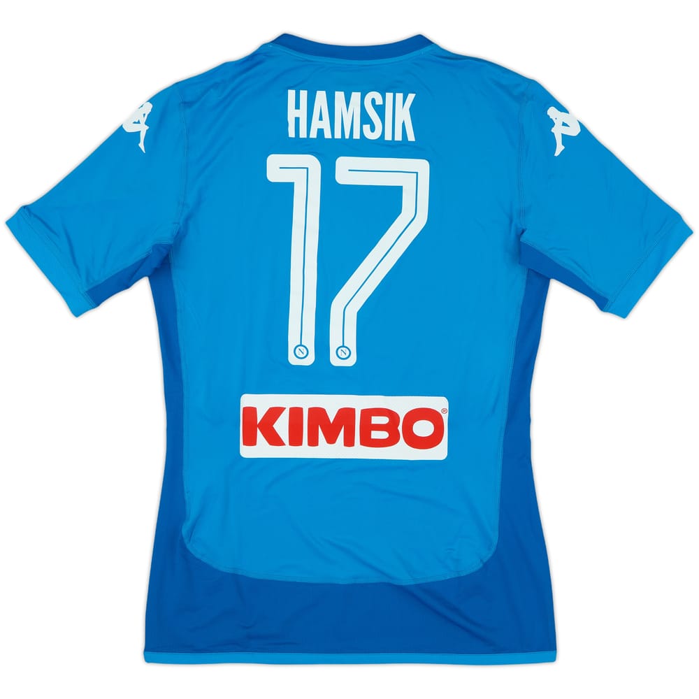 2017-18 Napoli Authentic Home Shirt Hamsik #17 (XL)