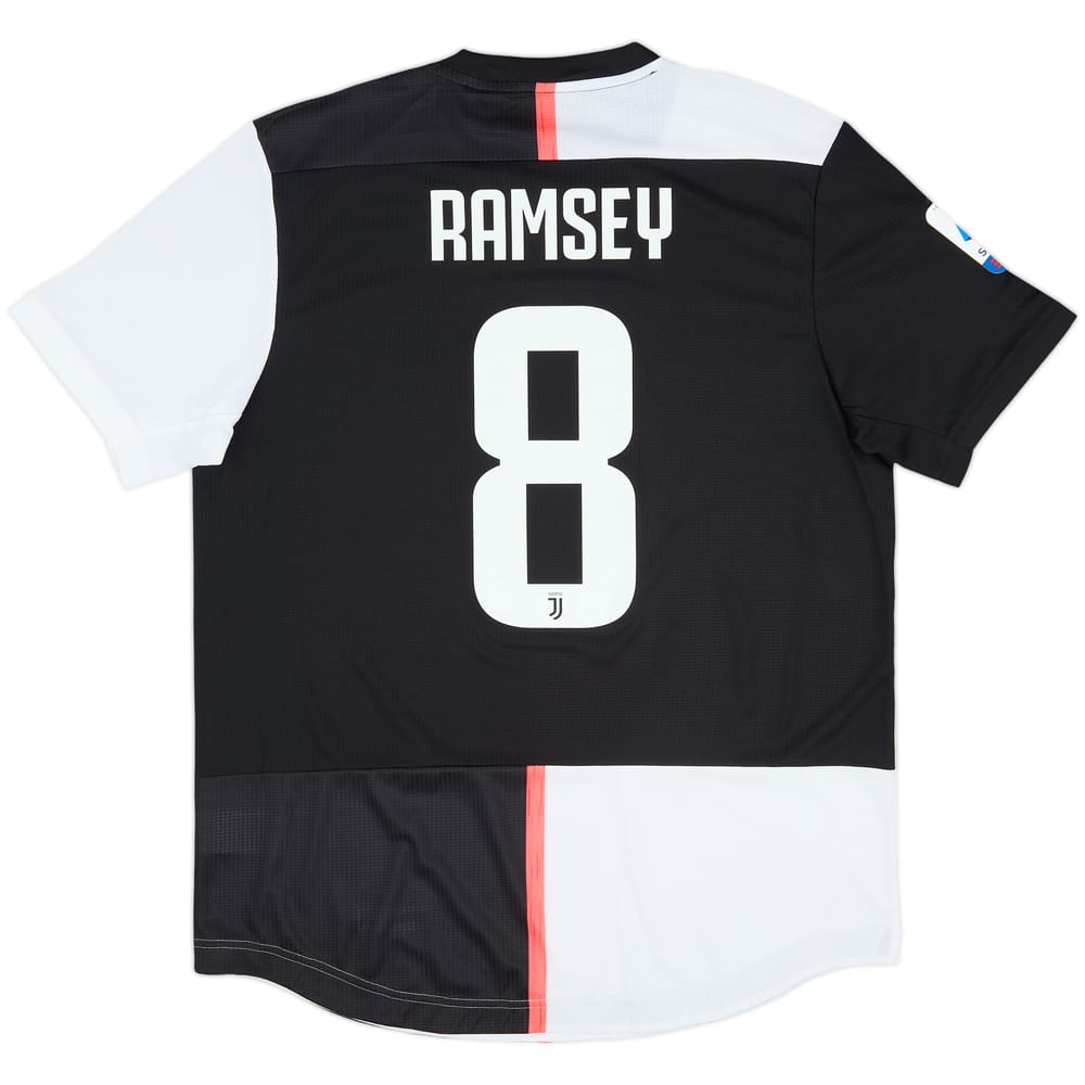 2019-20 Juventus Player Issue Home Shirt Ramsey #8 (L)