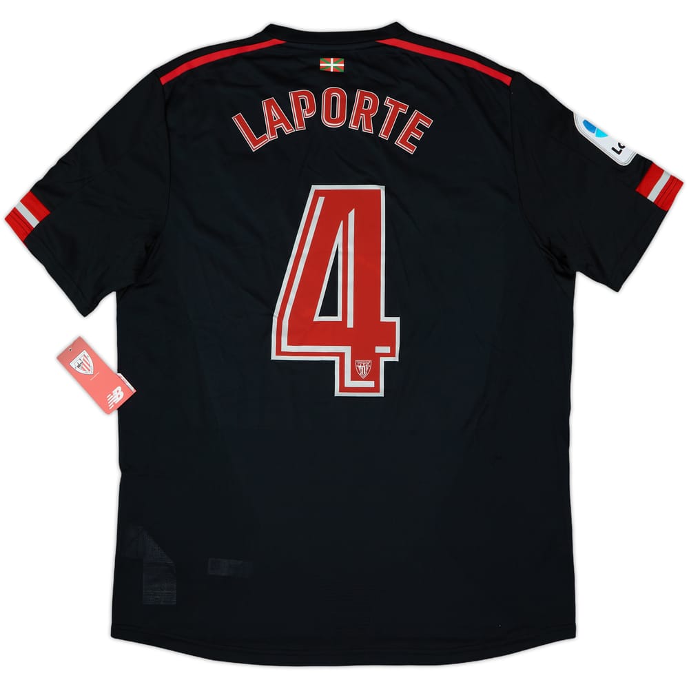 2017-18 Athletic Bilbao Away Shirt Laporte #4 (L)