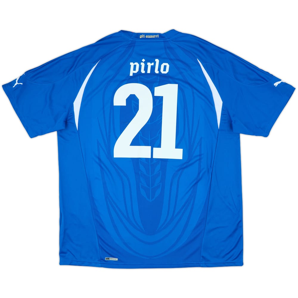 2010-12 Italy Home Shirt Pirlo #21 (3XL)