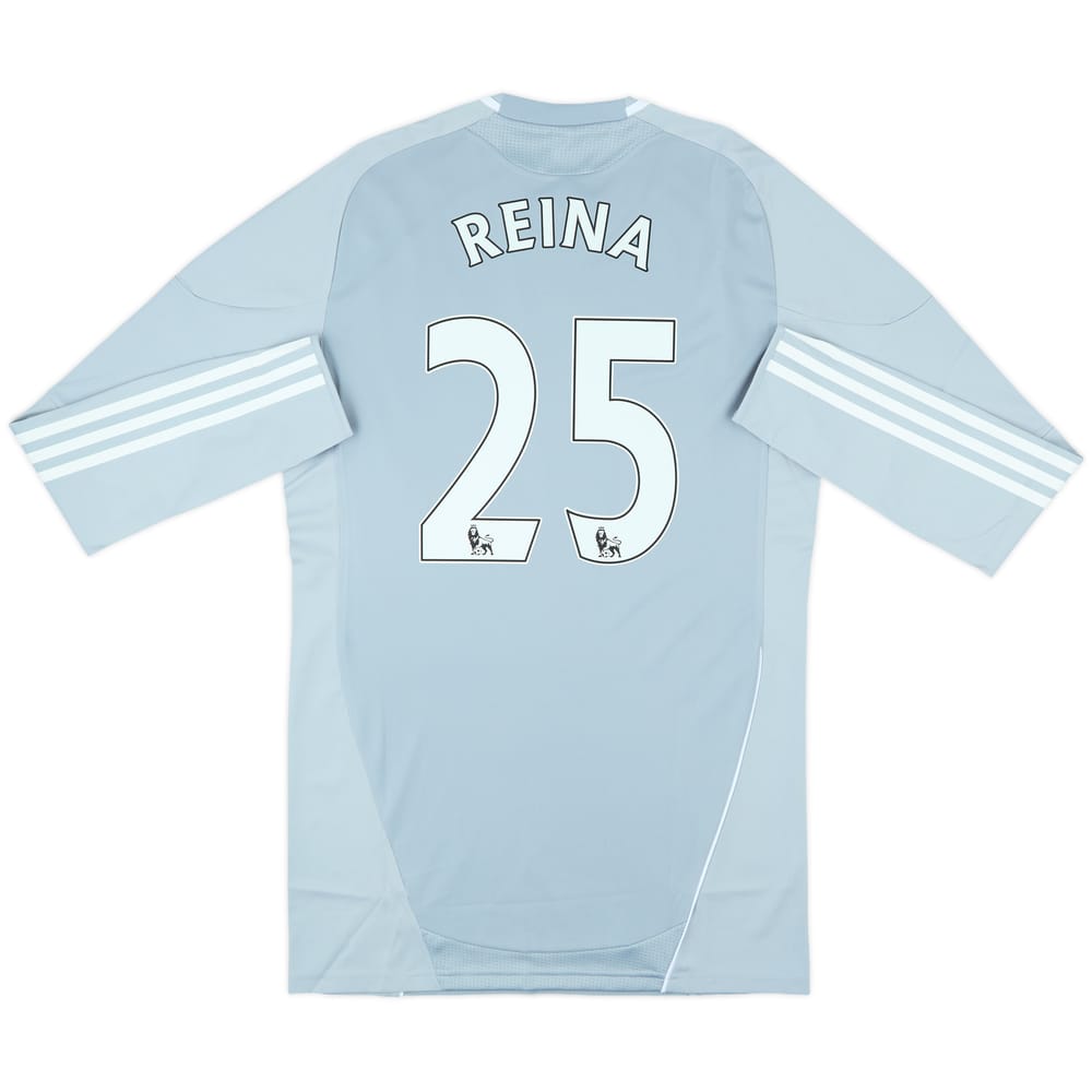 2010-12 Liverpool Player Issue TechFit GK Shirt Reina #25 (XL)