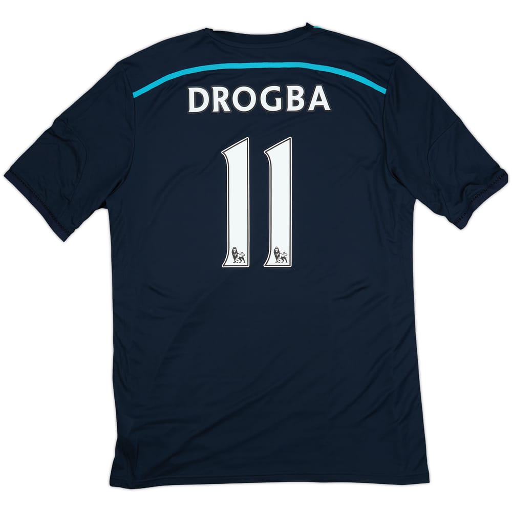 2014-15 Chelsea Player Issue Third Shirt Drogba #11 (XL/XXL)
