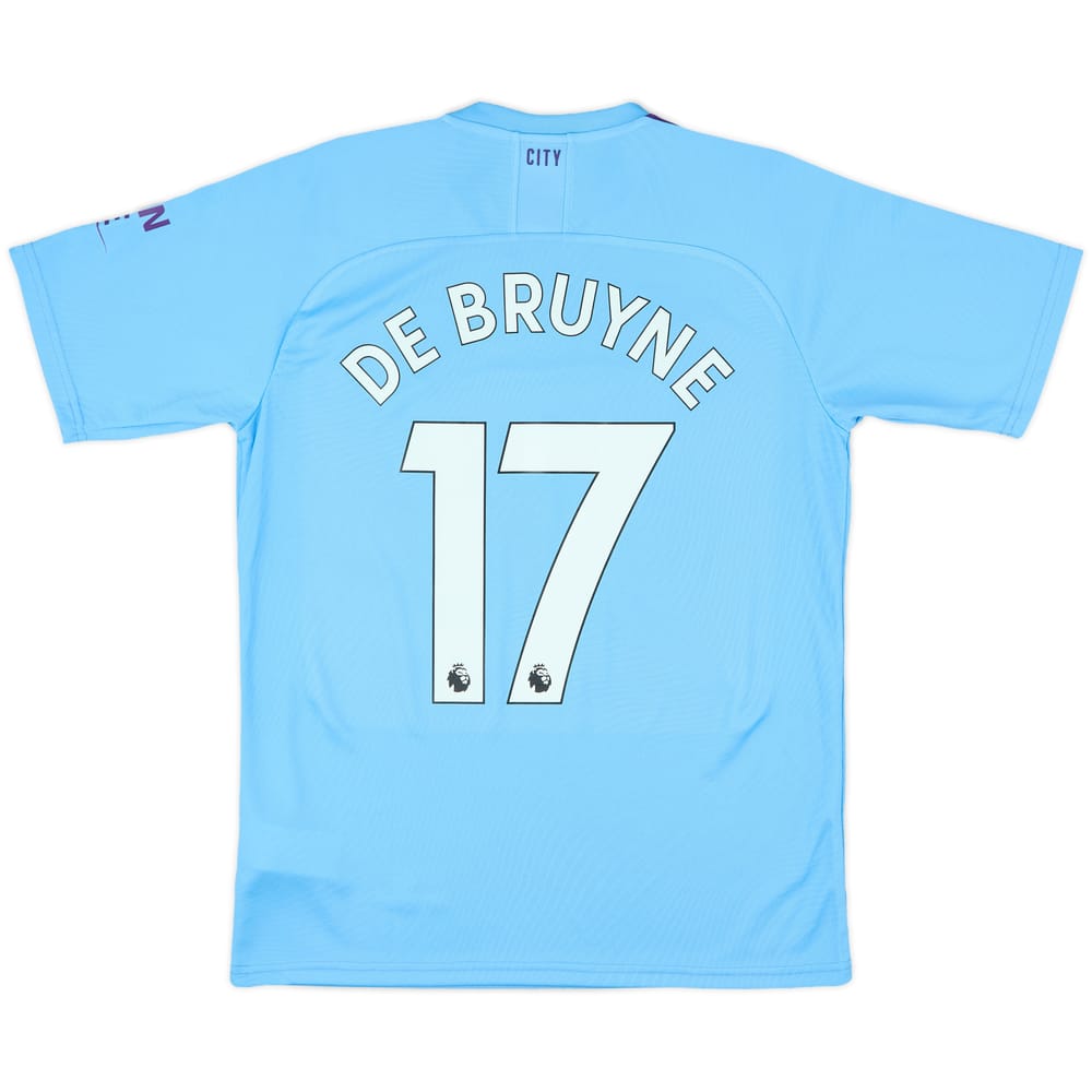 2019-20 Manchester City Home Shirt De Bruyne #17 (M)