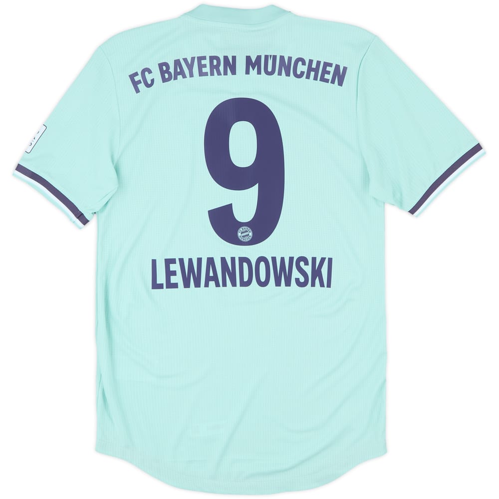 2018-19 Bayern Munich Authentic Away Shirt Lewandowski #9 (S)