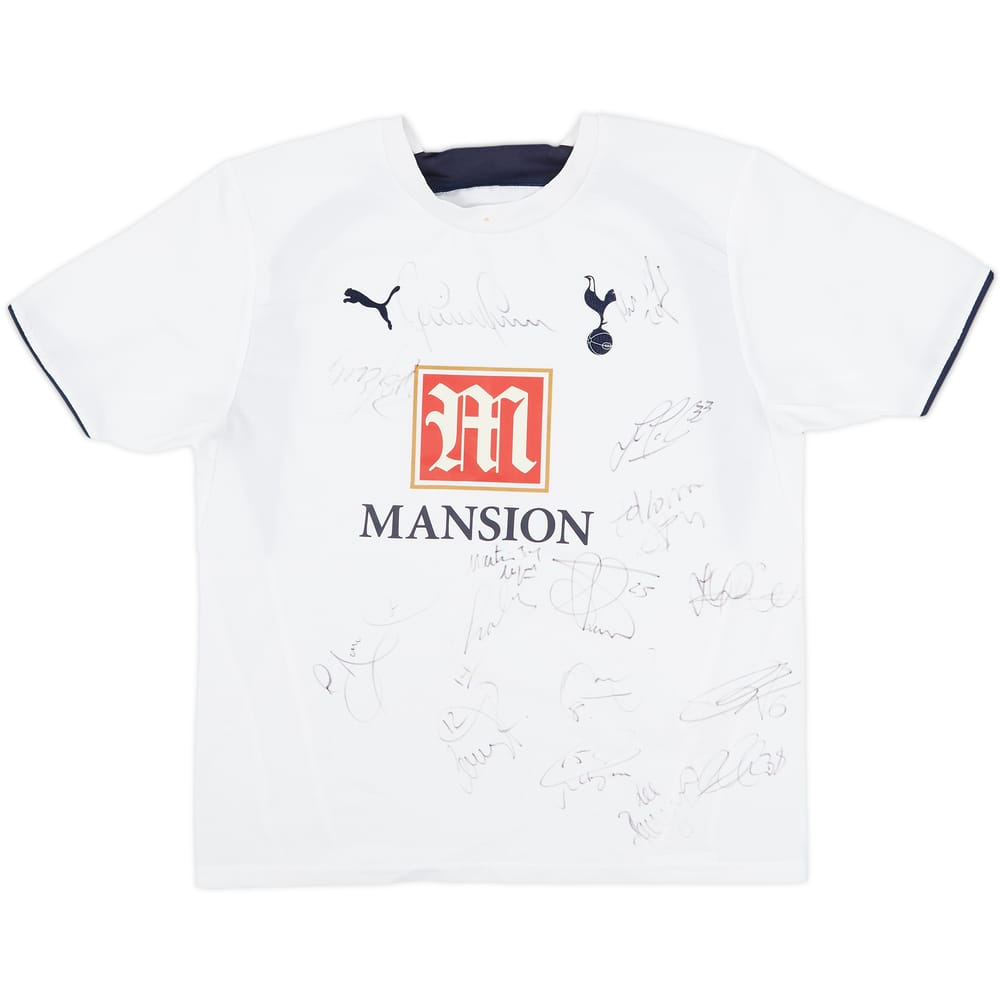 2006-07 Tottenham Signed Home Shirt - 7/10 - (M.Boys)