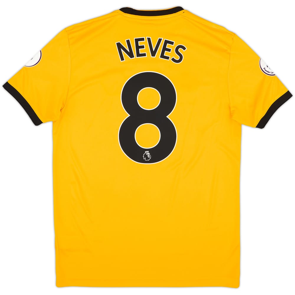 2018-19 Wolves Home Shirt Neves #8 - 5/10 - (S)