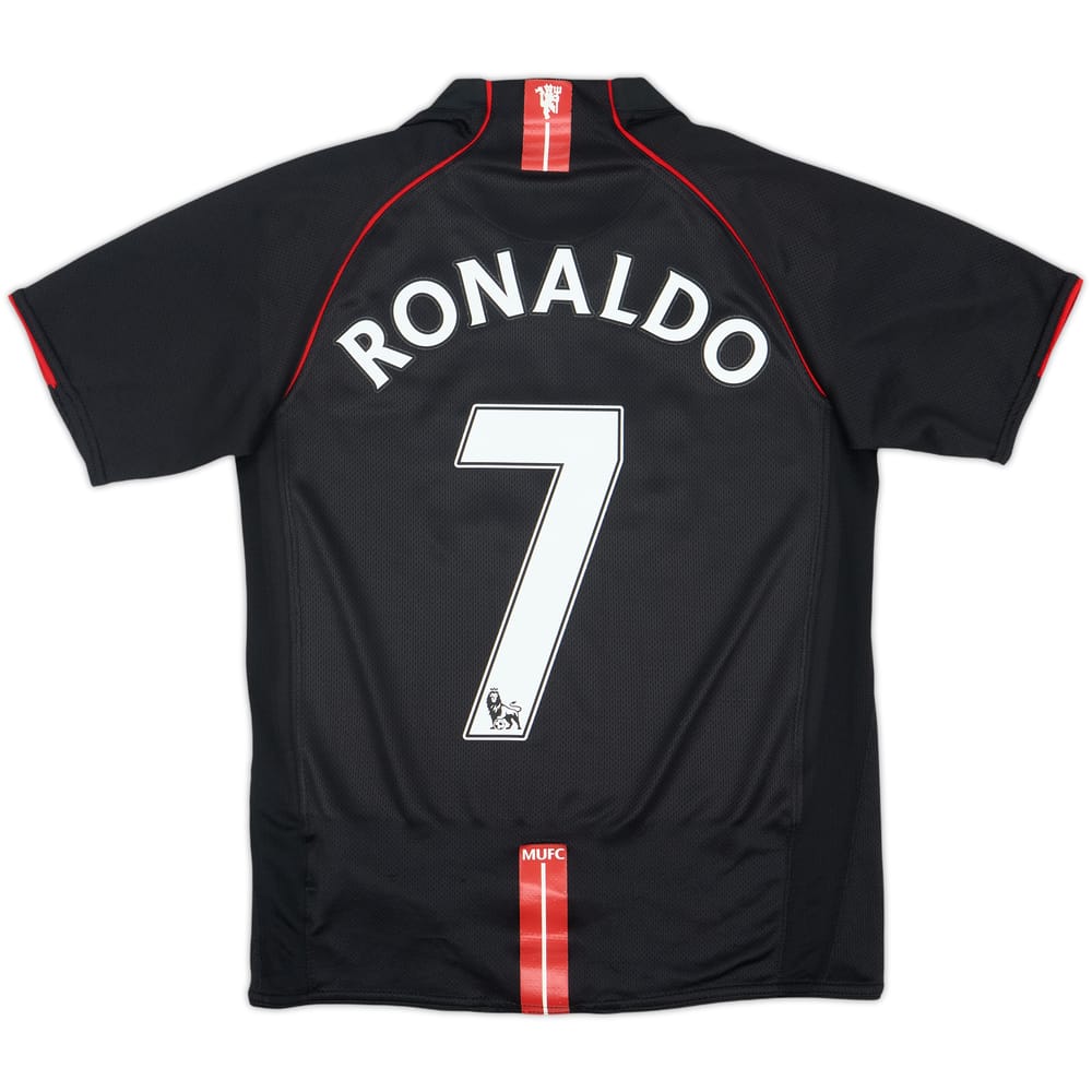 2007-08 Manchester United Away Shirt Ronaldo #7 - 5/10 - (XL.Boys)
