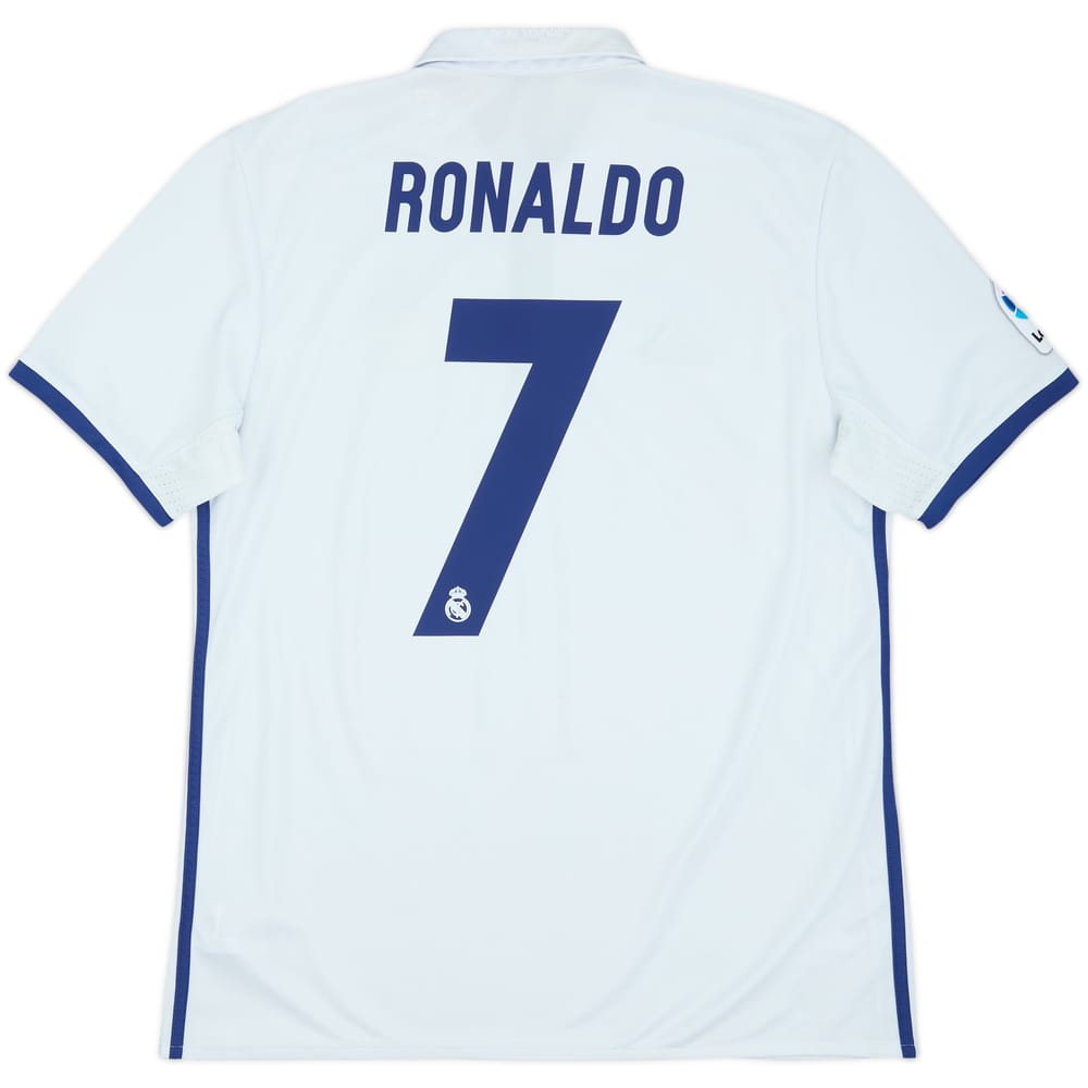 2016-17 Real Madrid Home Shirt Ronaldo #7 - 7/10 - (L)