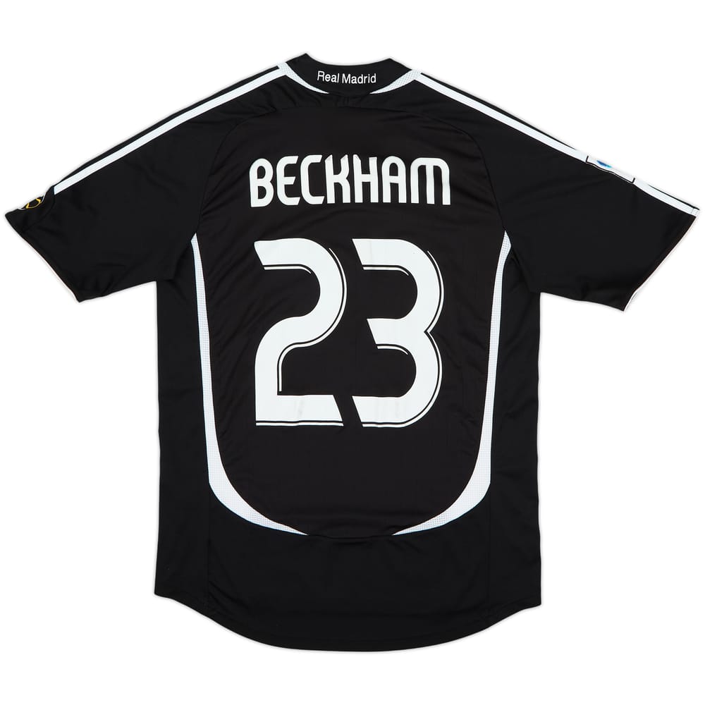 2006-07 Real Madrid Away Shirt Beckham #23 - 5/10 - (M)