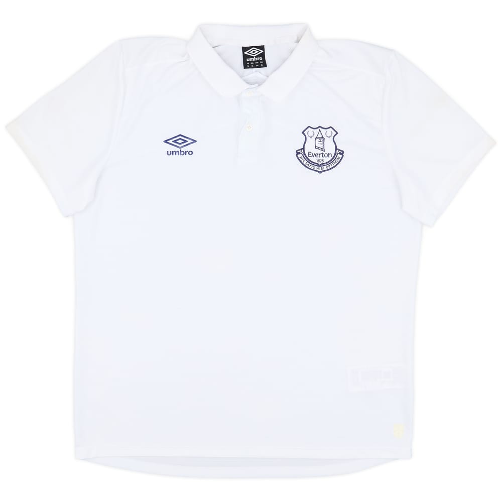 2018-19 Everton Umbro Polo Shirt - 8/10 - (XL)