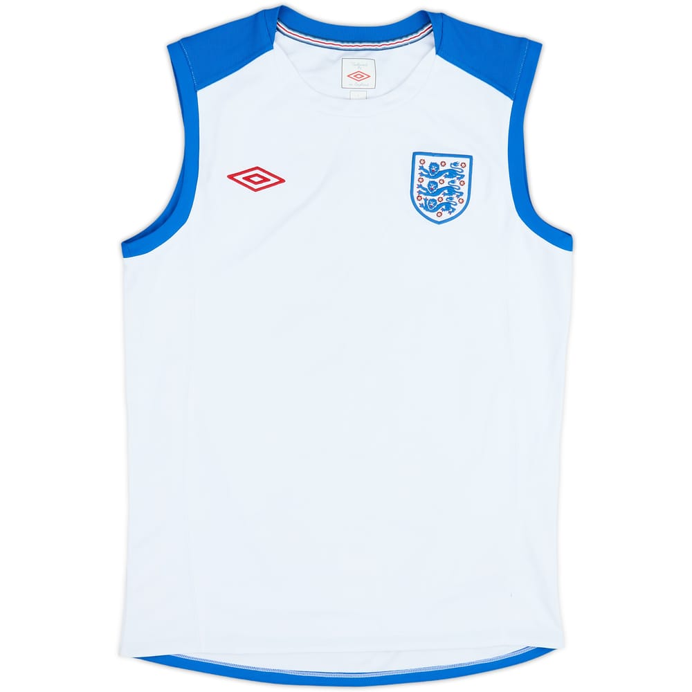 2010-11 England Umbro Training Vest - 10/10 - (L)