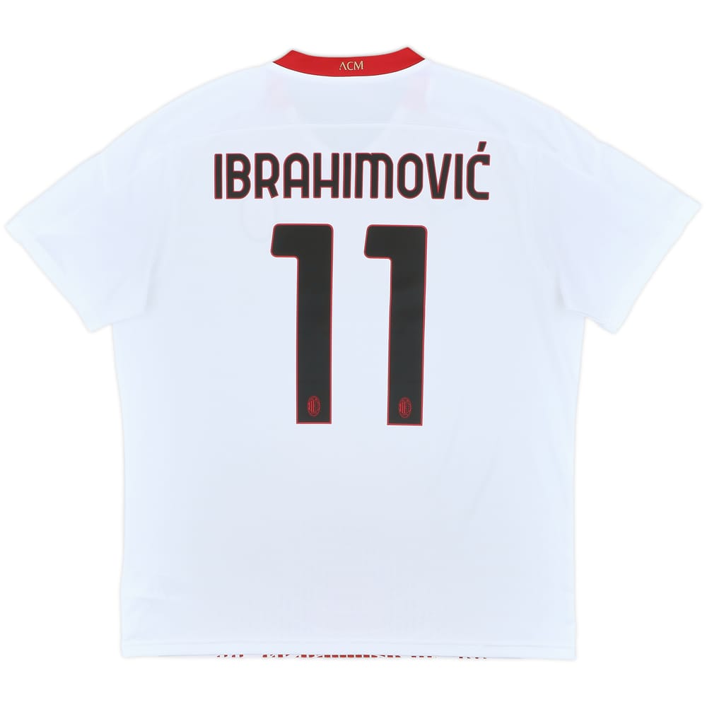 2020-21 AC Milan Away Shirt Ibrahimovic #11 (XL)