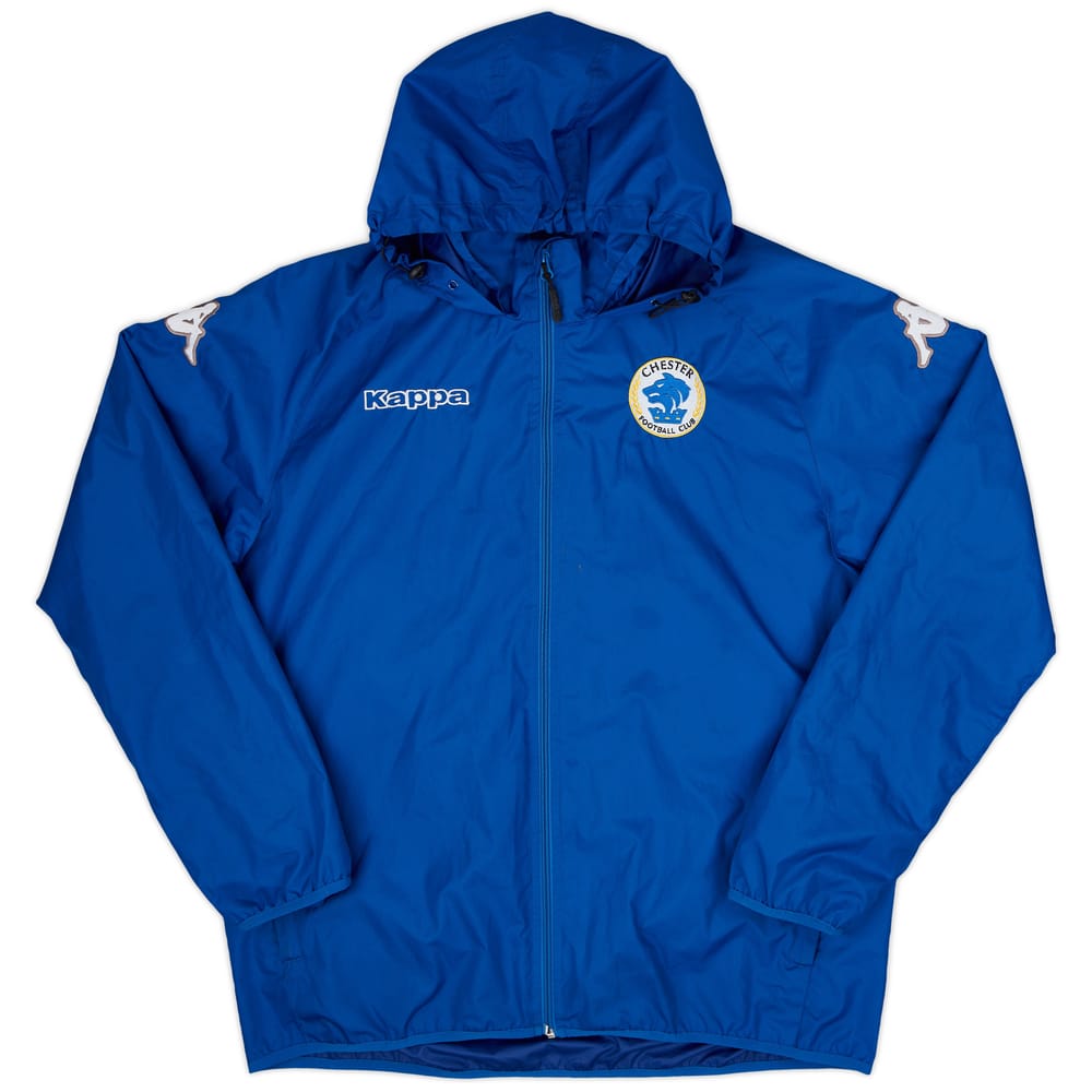 2020-21 Chester City Kappa Hooded Rain Jacket - 8/10 - (L)