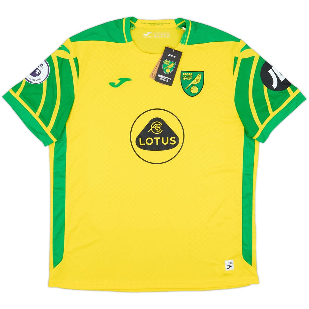 2021-22 Norwich Home Shirt (XXL)