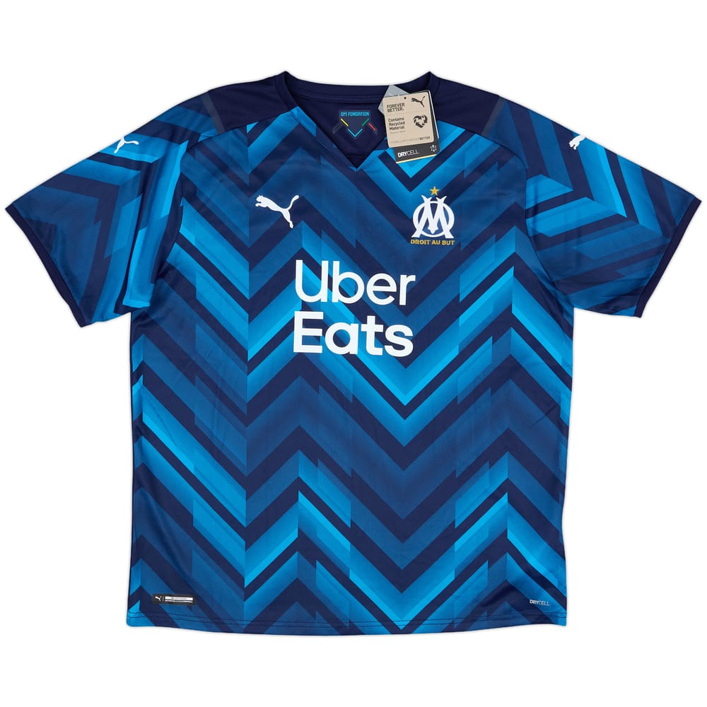 2021-22 Olympique Marseille Authentic Away Shirt (XL)