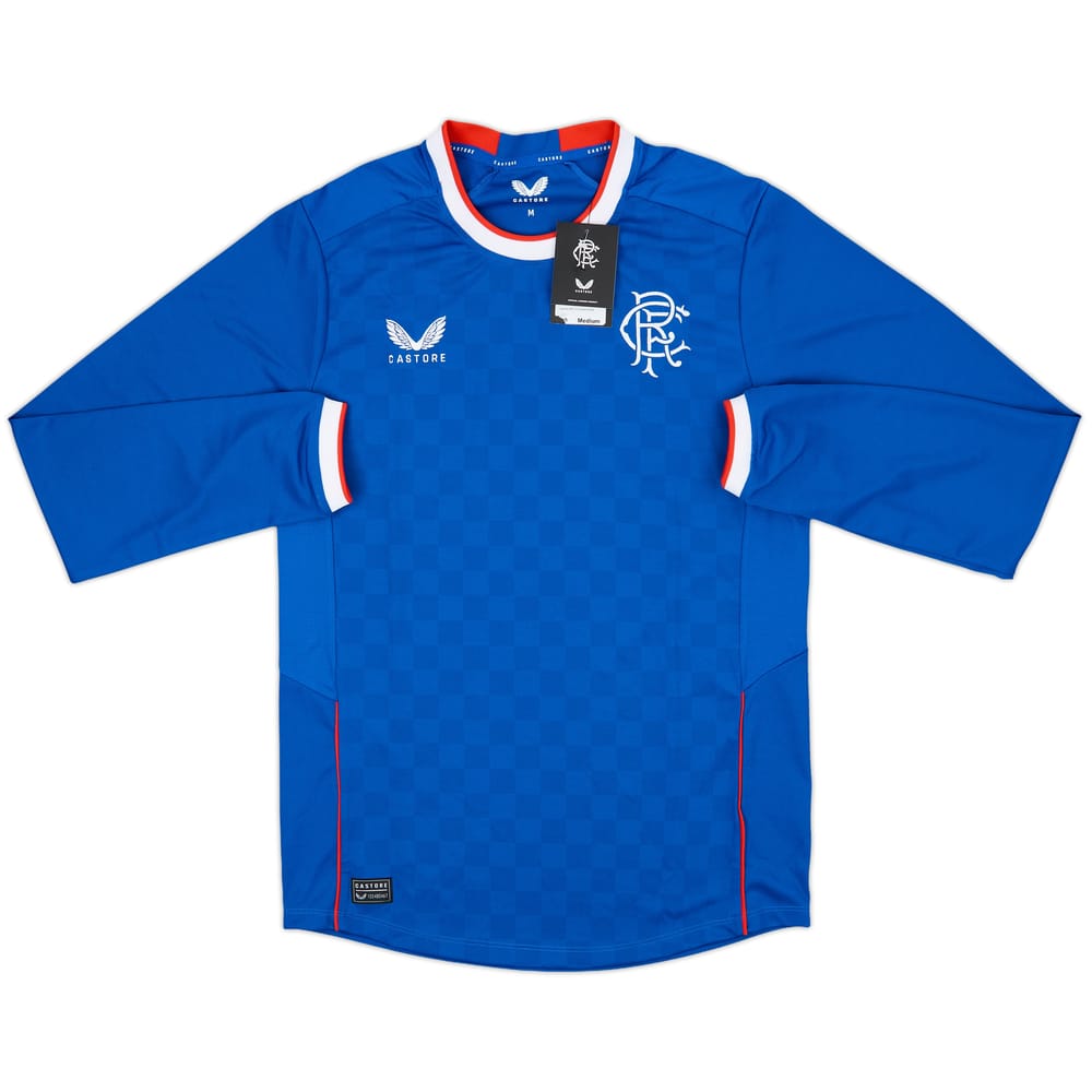 2022-23 Rangers Home L/S Shirt (M)