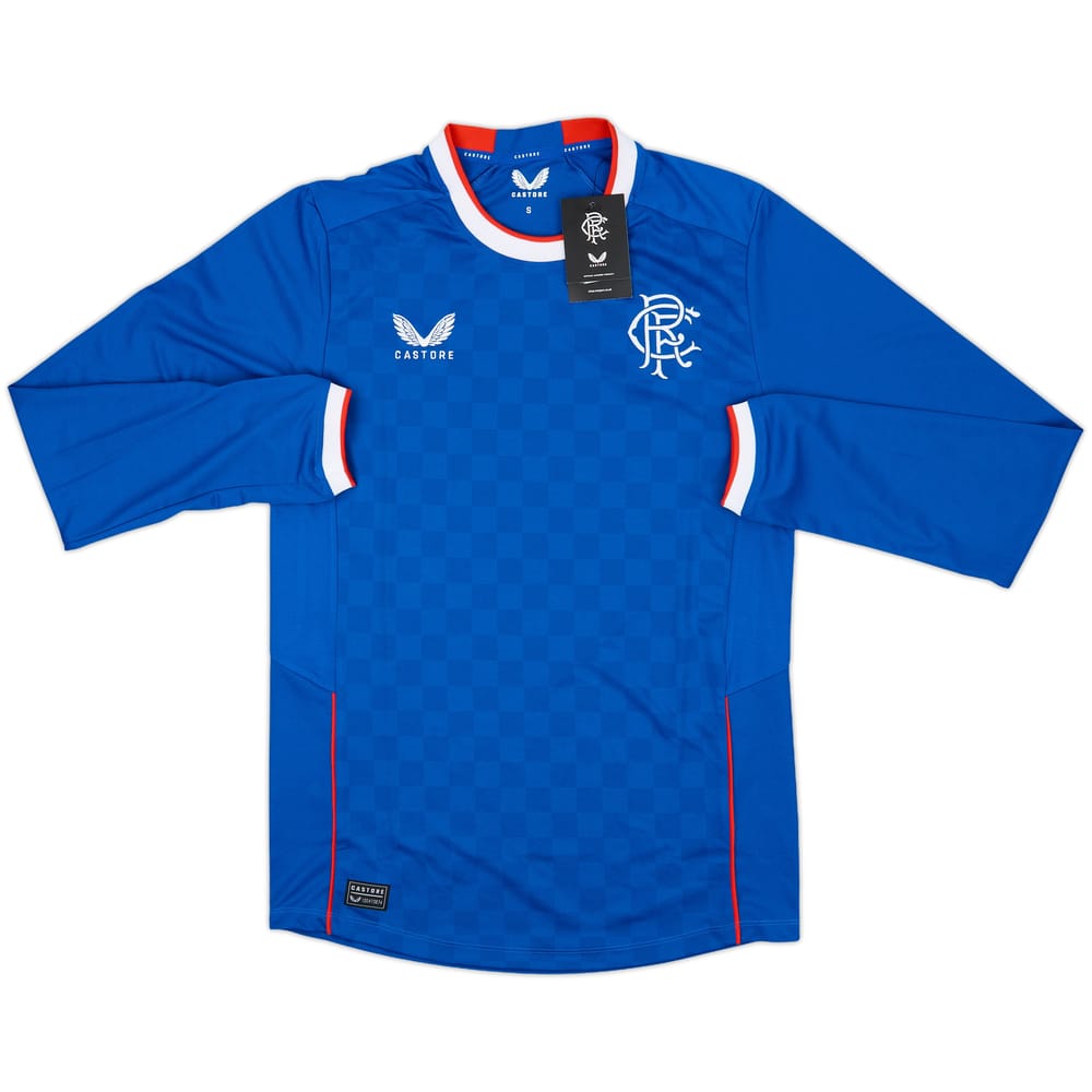2022-23 Rangers Home L/S Shirt (S)