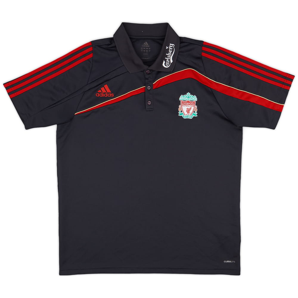 2009-10 Liverpool adidas Polo Shirt - 7/10 - (XL)