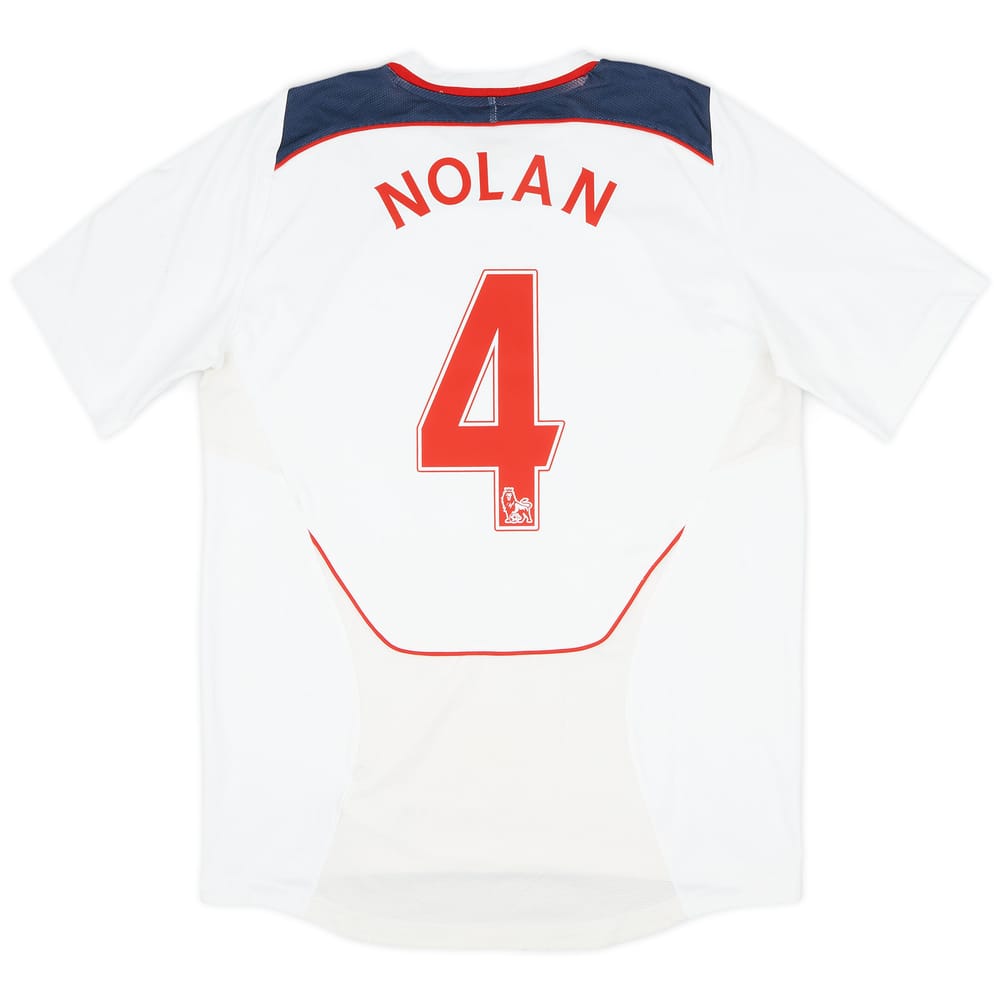 2008-09 Bolton Home Shirt Nolan #4 - 8/10 - (L)