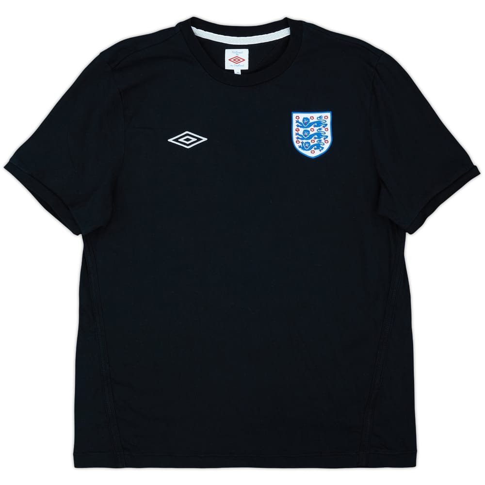 2010-11 Inglaterra Umbro Camiseta de algodón - 9/10 - (XL)