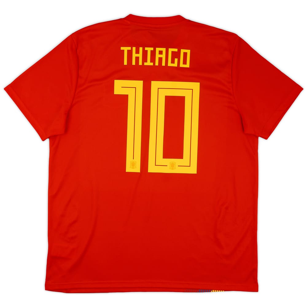 2018-19 Spain Home Shirt Thiago #10 (XL)