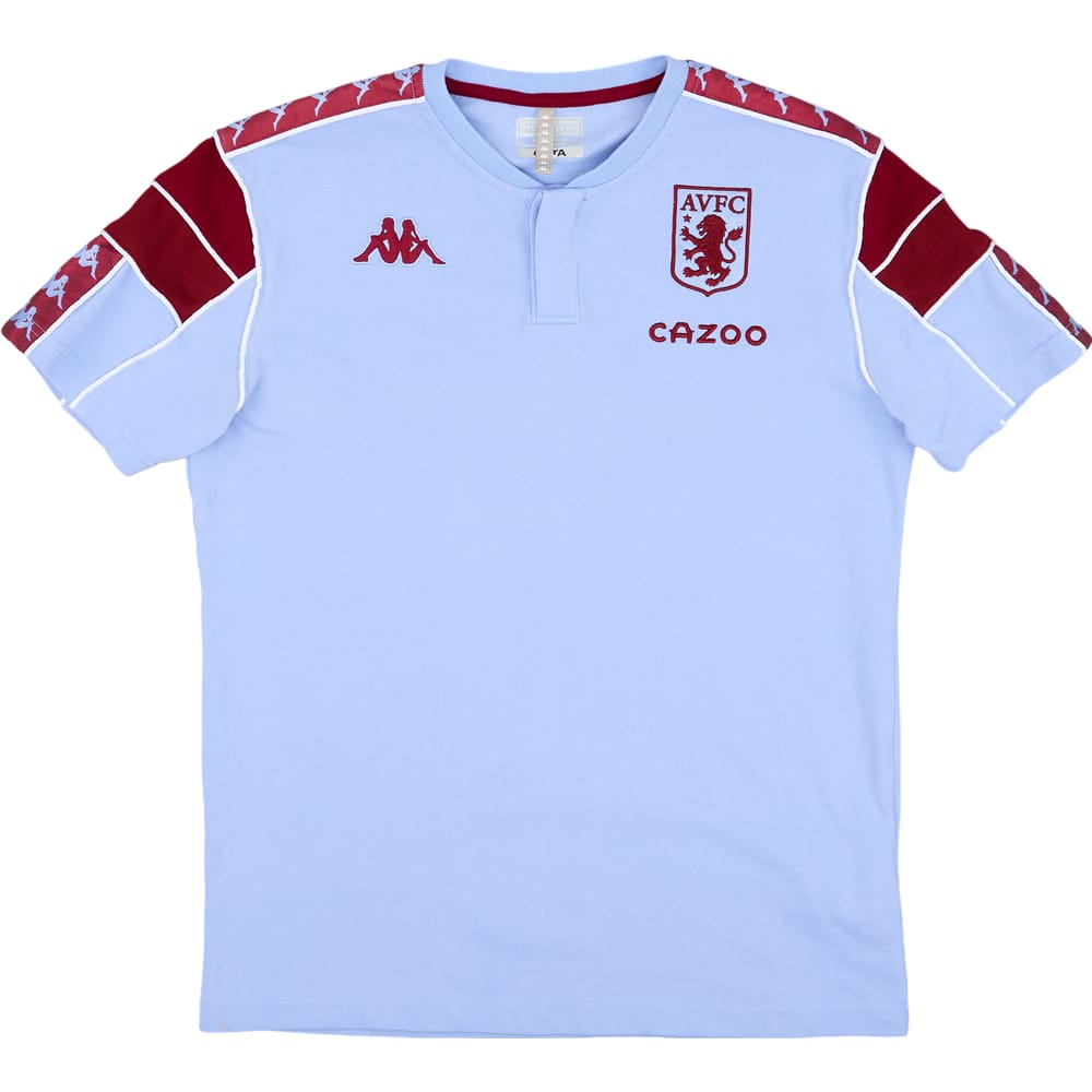 2020-21 Aston Villa Kappa Polo Shirt - 9/10 - (XL)