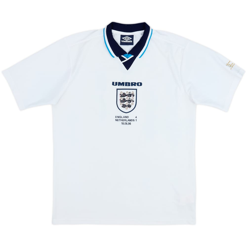 2010 England Umbro Retro '1996-98' Home Shirt - 8/10 - (L)