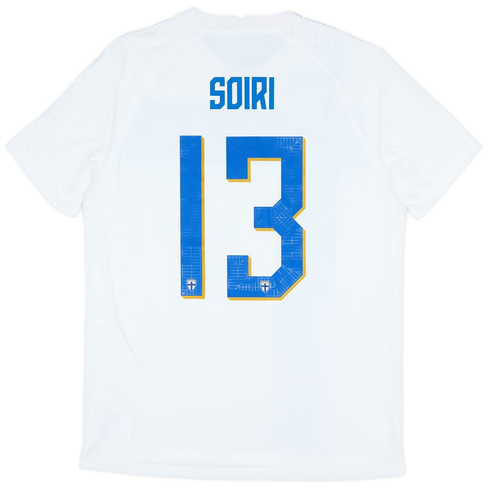 2024 Finland Match Issue Home Shirt Soiri #13