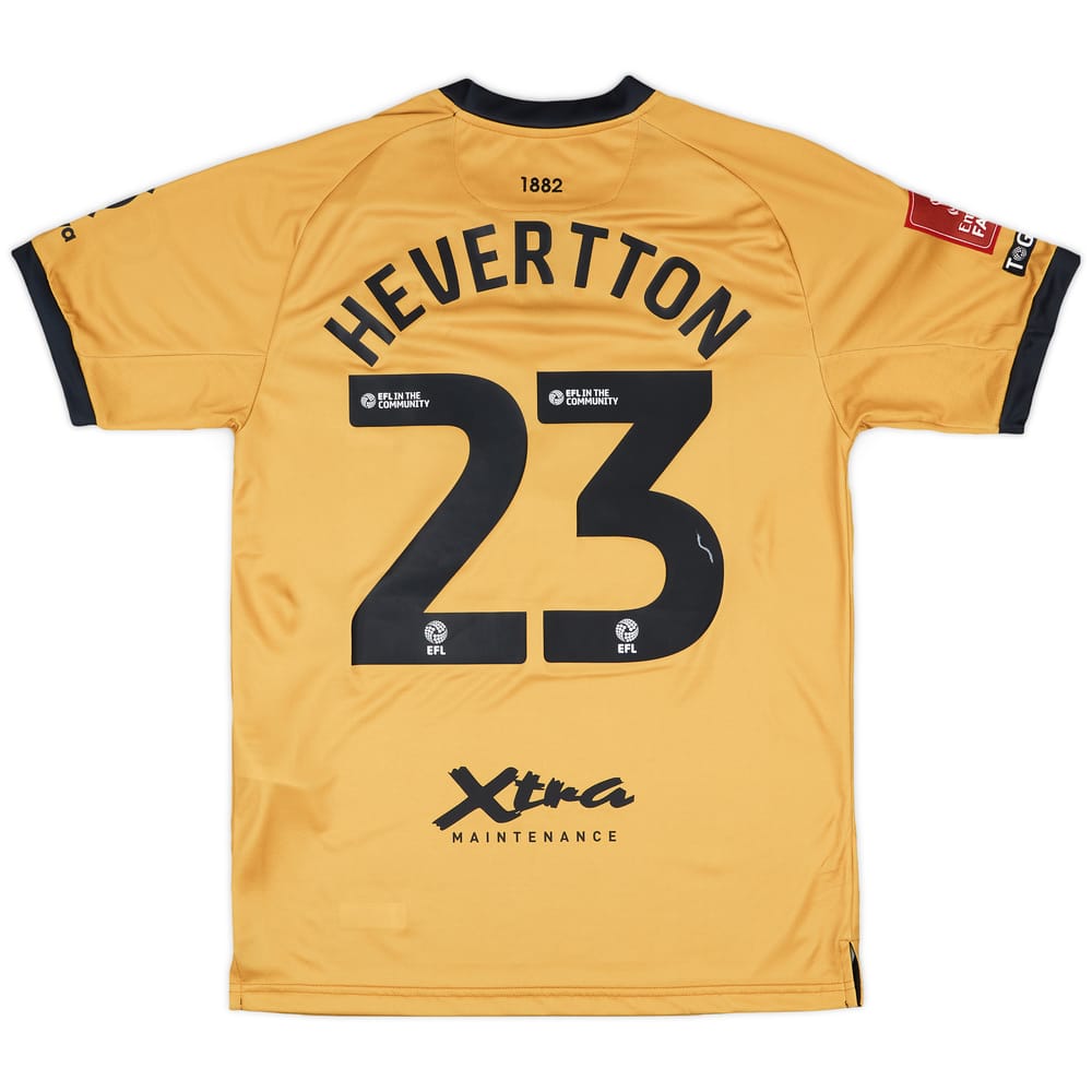 2024-25 QPR Match Issue FA Cup Third Shirt Hevertton #23
