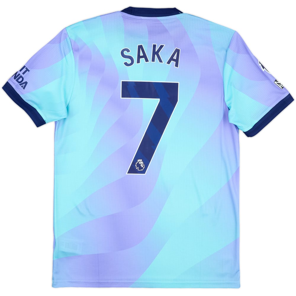 2024-25 Arsenal Match Issue Third Shirt Saka #7
