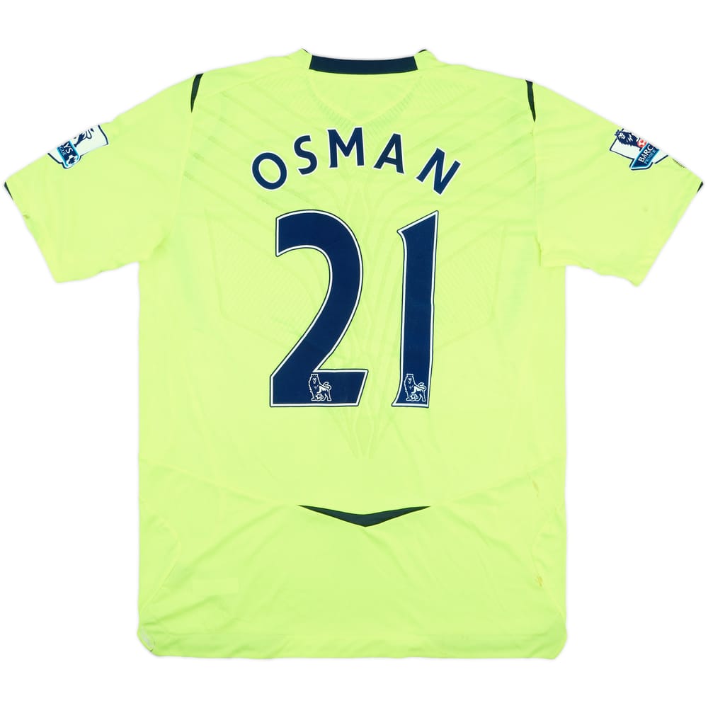 2008-09 Everton Match Issue Third Shirt Osman #21