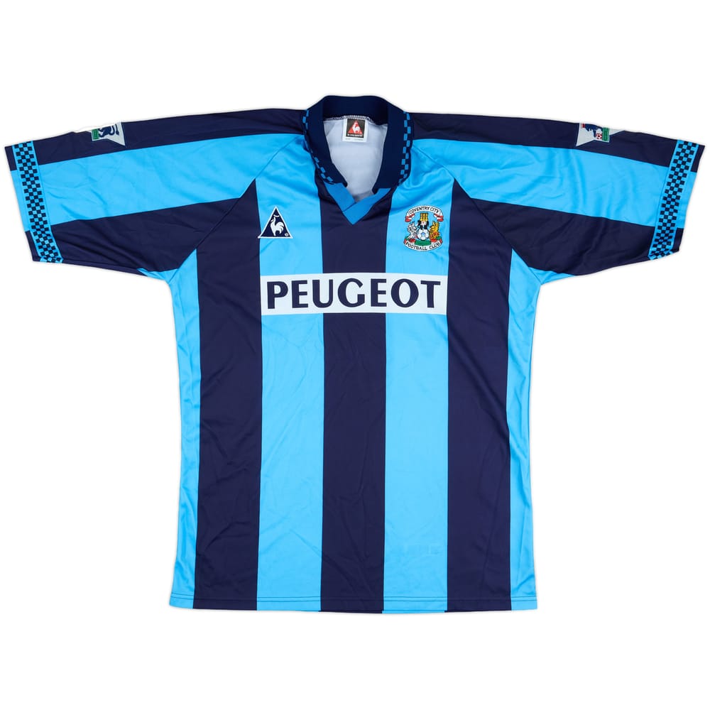 1996-97 Coventry Match Issue Home Shirt #14
