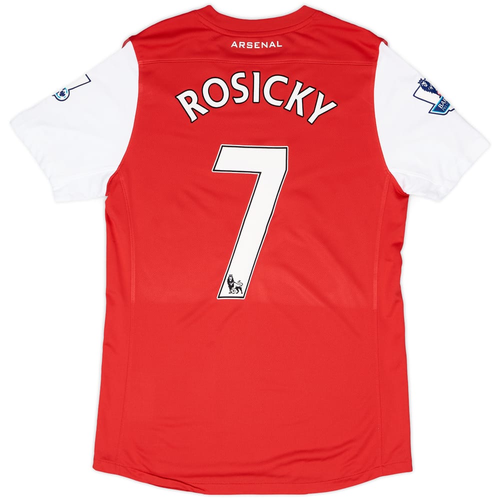 2011-12 Arsenal Match Issue Home Shirt Rosicky #7