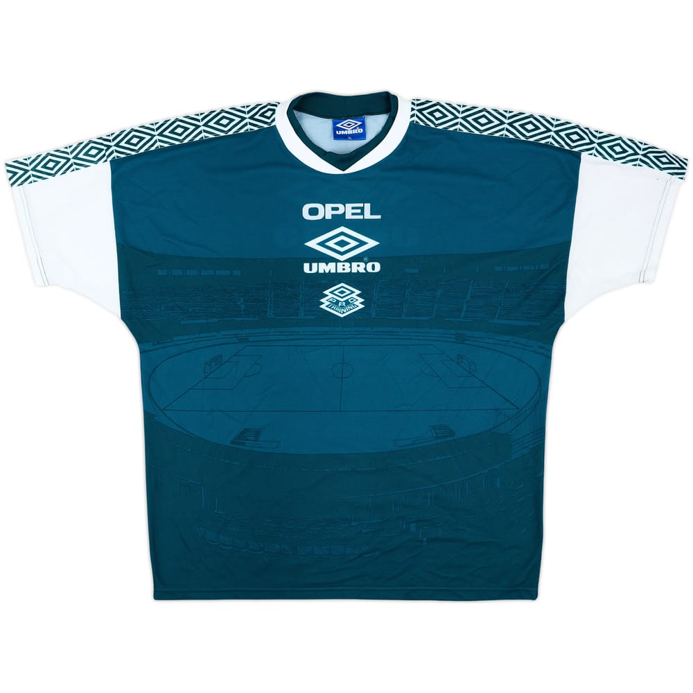 1995-96 Ireland Player Issue Umbro Training Shirt (Daish)