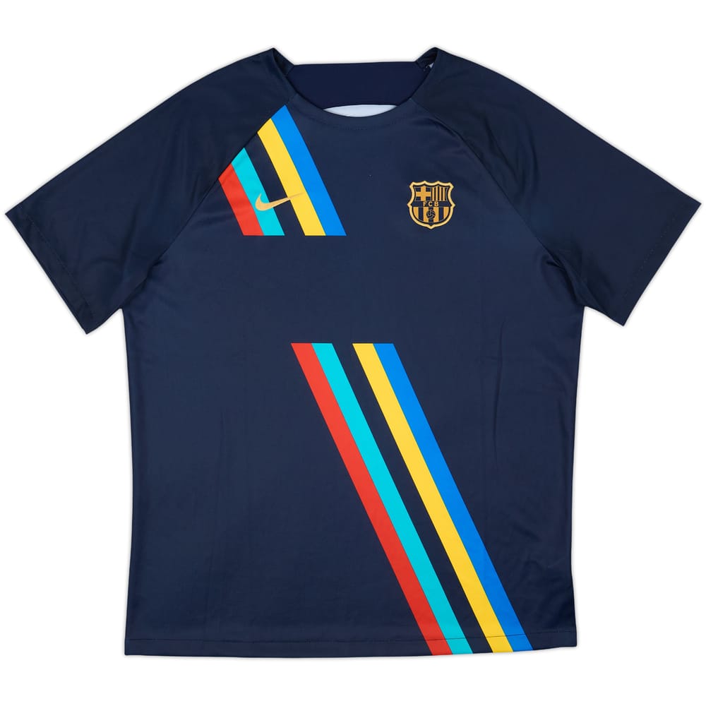 2022-23 Barcelona Nike Pre-Match Training Shirt - 10/10 - (XL)