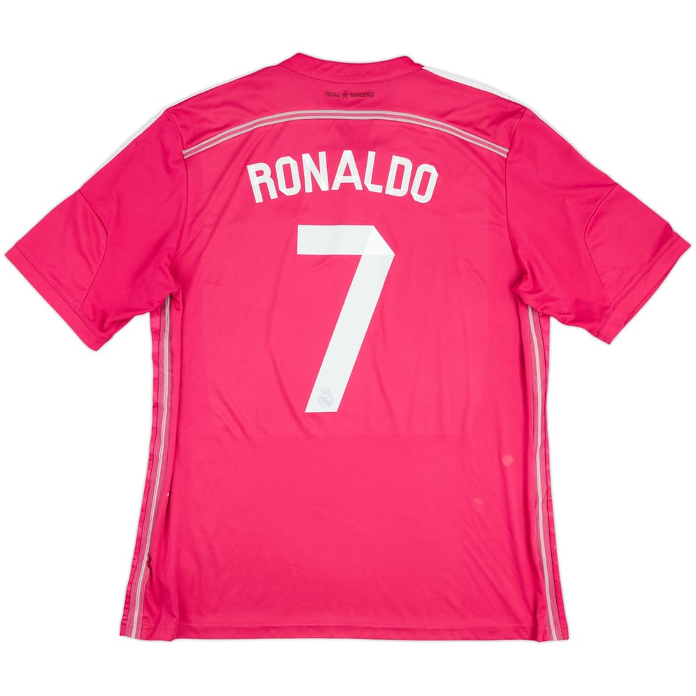 2014-15 Real Madrid Away Shirt Ronaldo #7 - 5/10 - (XL)
