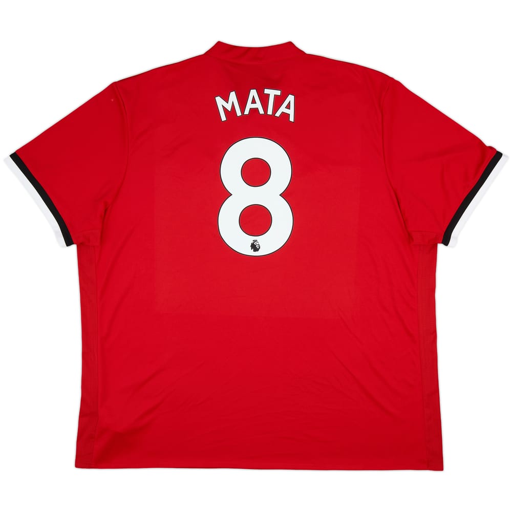 2017-18 Manchester United Home Shirt Mata #8 - 10/10 - (3XL)