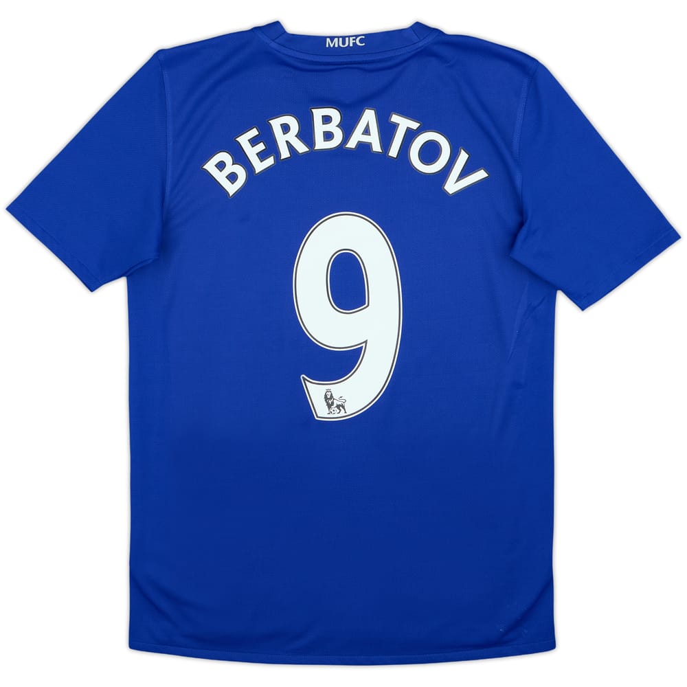 2008-09 Manchester United Third Shirt Berbatov #9 - 6/10 - (14-15 Years)