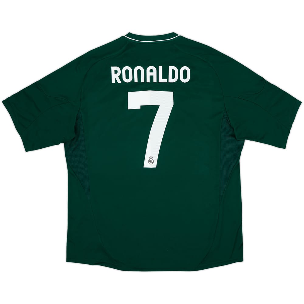 2012-13 Real Madrid CL Third Shirt Ronaldo #7 - 6/10 - (XL)