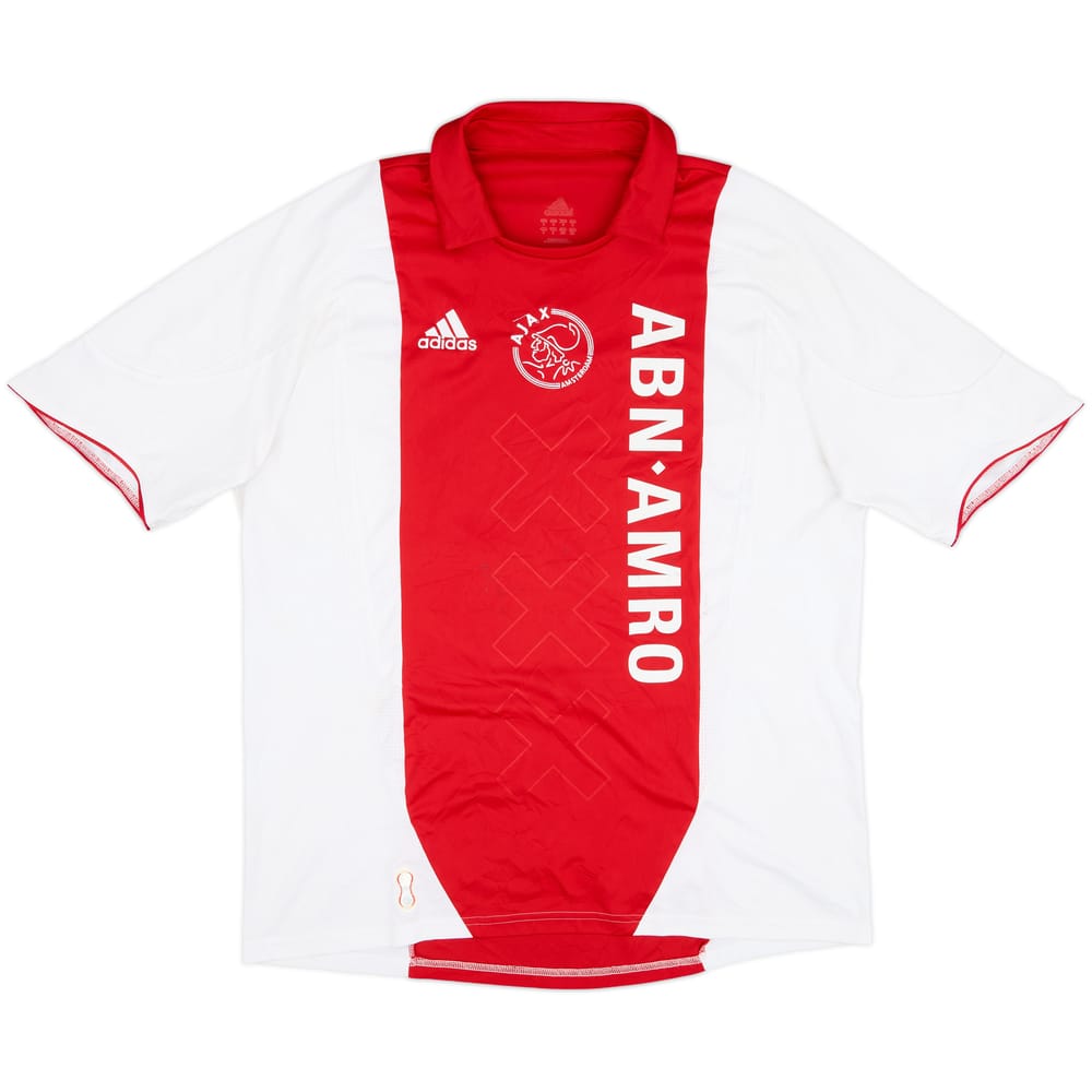 2007-08 Ajax Camiseta Local - 7/10 - (L)
