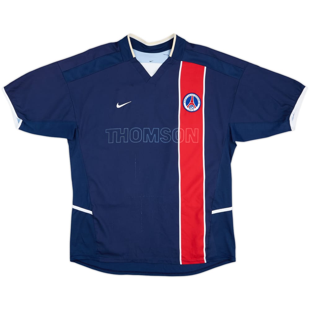 2001-02 Paris Saint-Germain Home Shirt - 4/10 - (M)