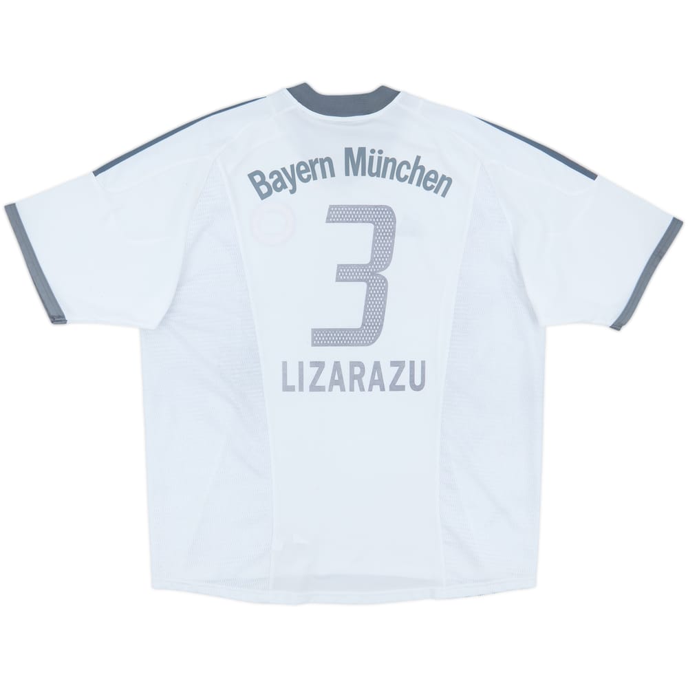 2002-03 Bayern Munich Away Shirt Lizarazu #3 - 7/10 - (XXL)