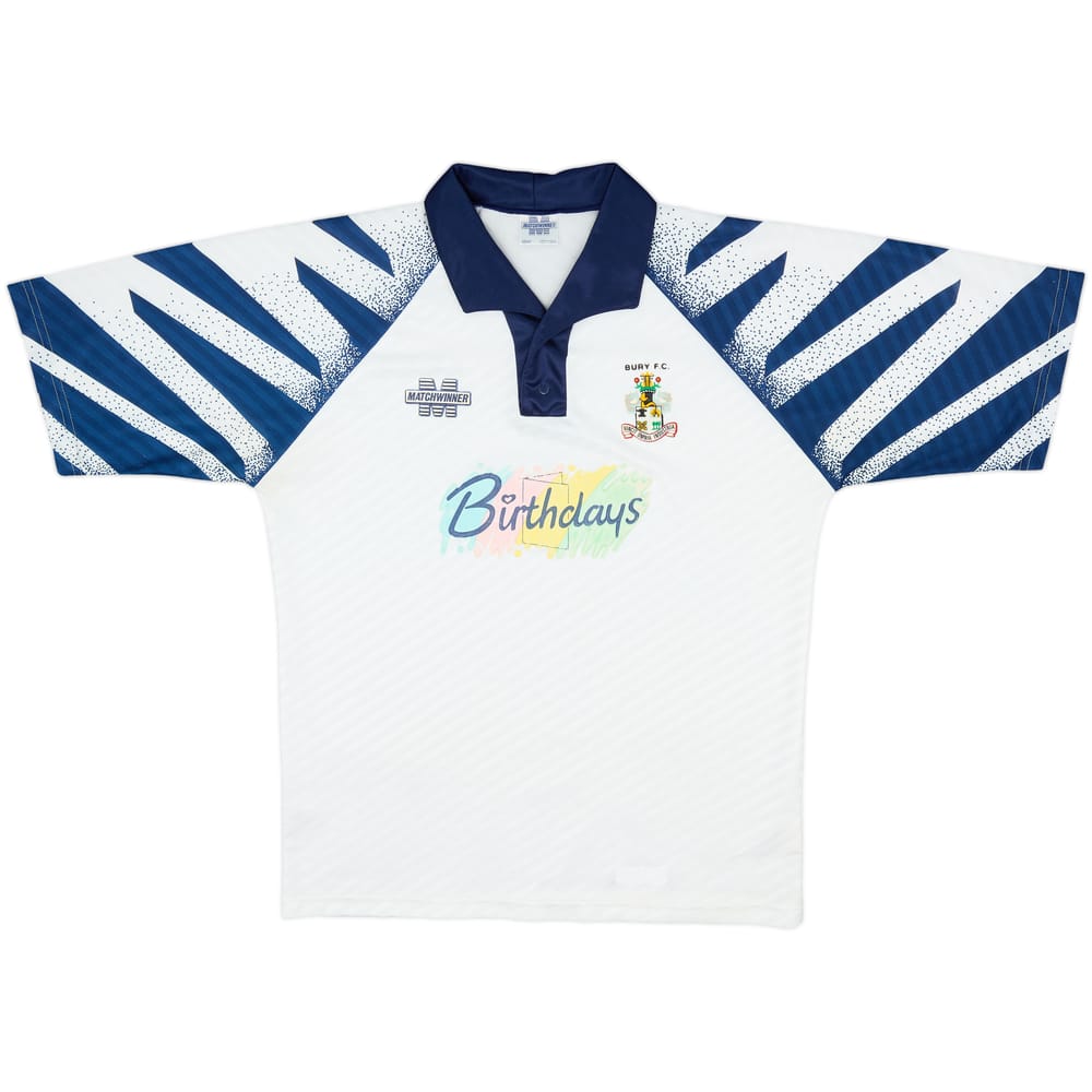 1993-94 Bury Home Shirt - 9/10 - (L)
