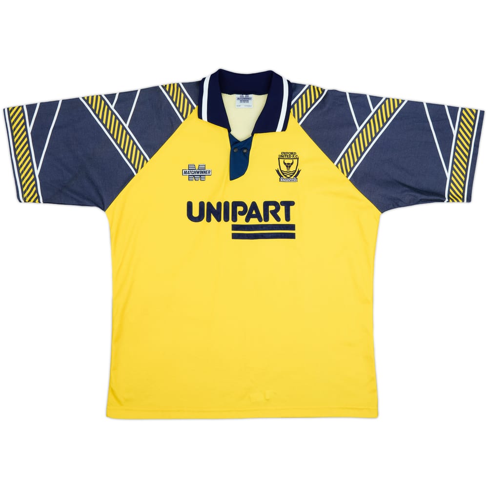 1993-94 Oxford United Home Shirt - 9/10 - (XL)