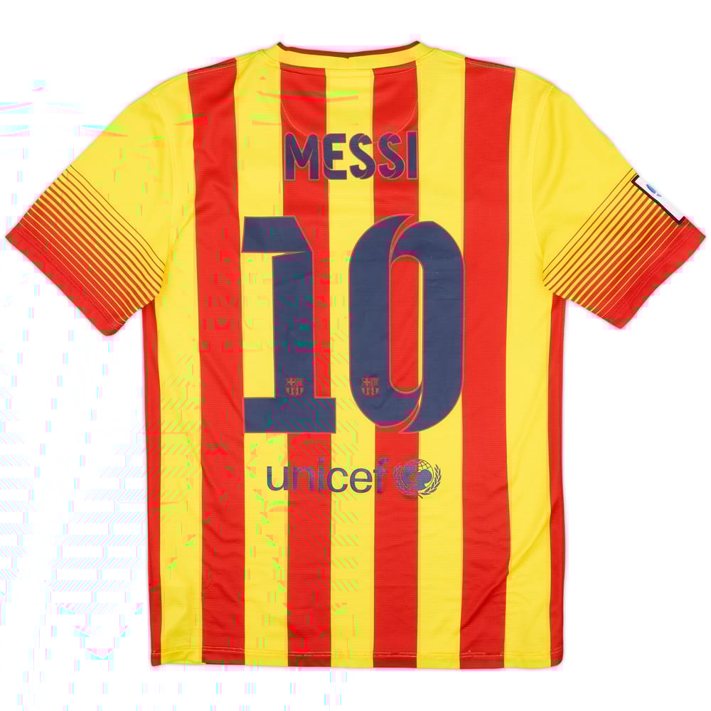 2013-15 Barcelona Away Shirt Messi #10 - 10/10 - (S)