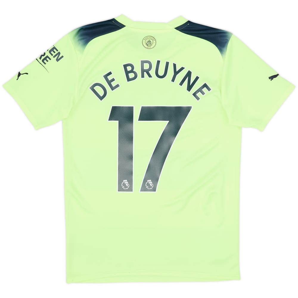 2022-23 Manchester City Third Shirt De Bruyne #17 - 8/10 - (S)
