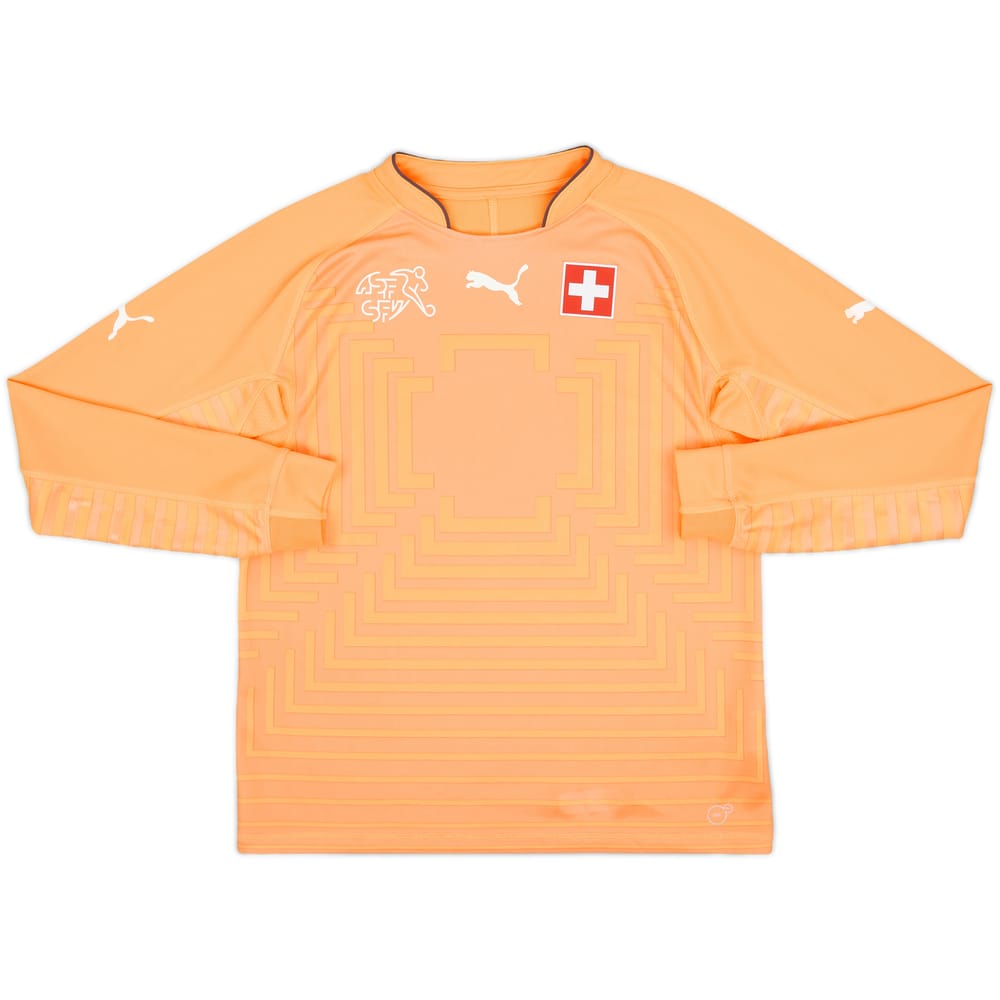2014-16 Switzerland GK Shirt - 6/10 - (XL.Boys)