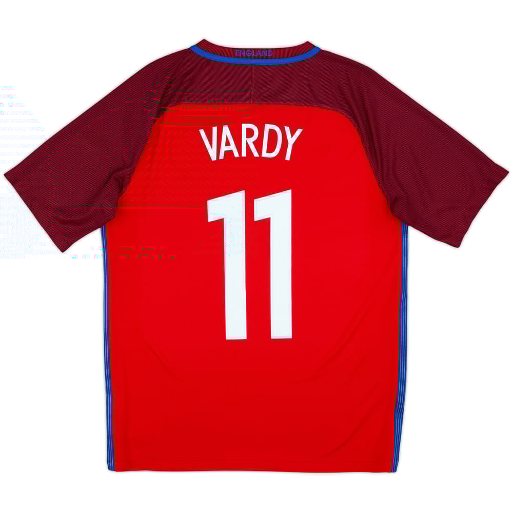 2016-17 England Away Shirt Vardy #11 - 10/10 - (M)