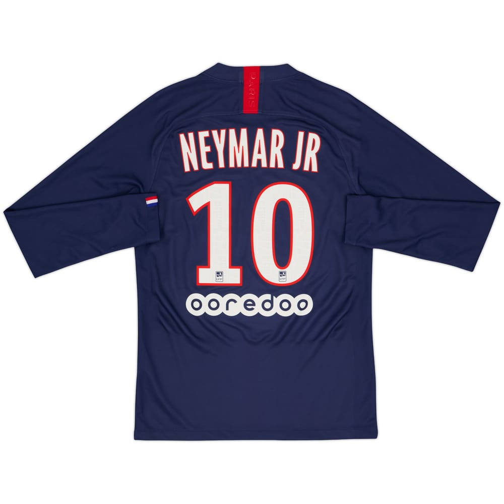 2019-20 Paris Saint-Germain Home L/S Shirt Neymar Jr #10 - 6/10 - (S)